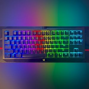 Razer Blackwidow mechanical gaming keyboard